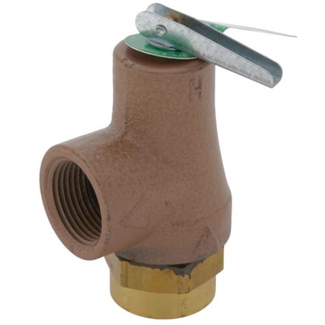 0353030 - Watts 0353030 - 354A-030 3/4" NPT Hot Water Boiler Pressure Relief Valve (30 PSI)