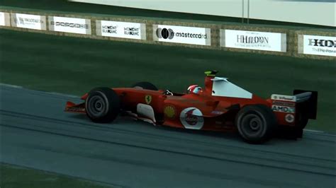 Assetto Corsa Ferrari F2004 Defeats Goodwood Lap Record - YouTube