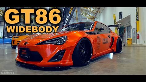 TOYOTA GT86 WIDE BODY - MR.86 ORANGE - YouTube