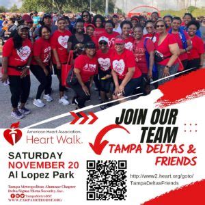 American Heart Association- Heart Walk – Tampa Metropolitan Alumnae Chapter