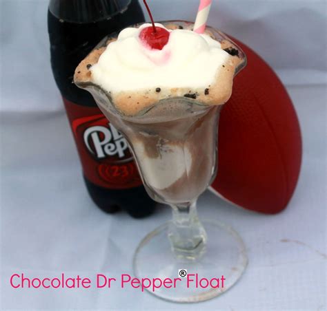 Chocolate Dr Pepper Float - Simply Southern Mom