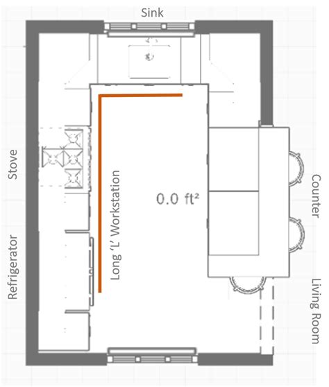 Galley Kitchen Floor Plan Layouts | Dandk Organizer