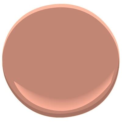 Smoked Salmon CC-154 Paint - Benjamin Moore Smoked Salmon Paint Colour ...