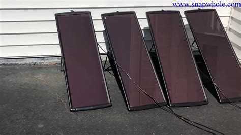 Harbor Freight 100 Watt Solar Panel Kit - Unbox an Overview - YouTube