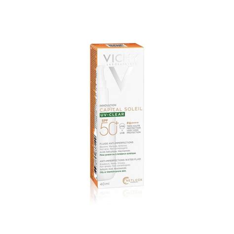 CAPITAL SOLEIL UV-CLEAR FLUIDE ANTI-IMPERFECTIONS SPF 50+ 40ML VICHY