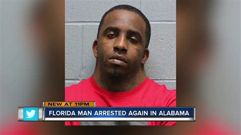 Florida man whose mugshot went viral arrested again - YouTube