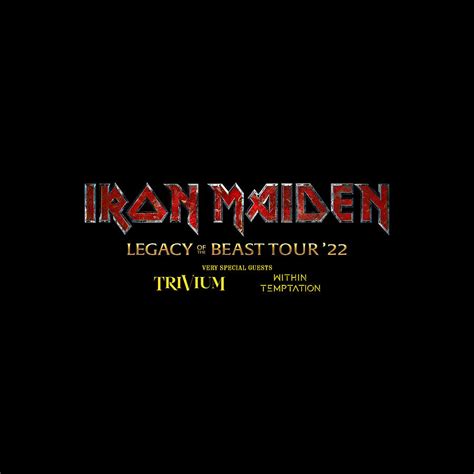 Poster Legacy Of The Beast Tour 2022 Lj55 Digital Art by Liani Jayadi ...