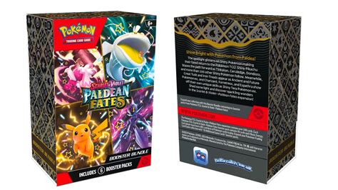 Pokémon TCG Paldean Fates Product Reveal: Booster Bundle