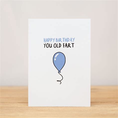 Happy birthday you old fart – Purplefrog Designs