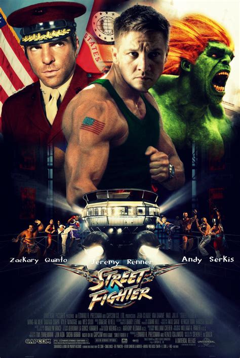 Street Fighter Movie Poster by Melciah1791 on DeviantArt