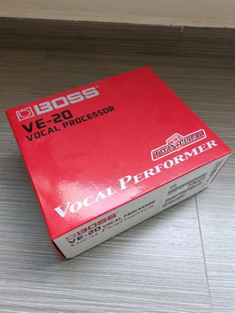 Boss VE-20 Vocal Effects Pedal, Hobbies & Toys, Music & Media, Music Accessories on Carousell