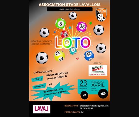 L'association Stade Lavallois organise un loto - Stade Lavallois Mayenne FC