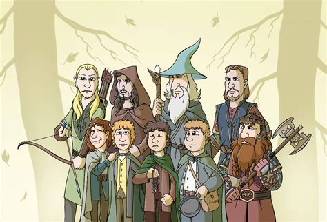 The fellowship of the ring by sprucehammer on DeviantArt