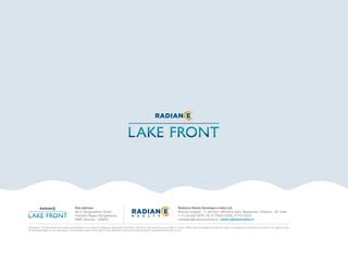 Varun Manian - Radiance lakefront | PPT