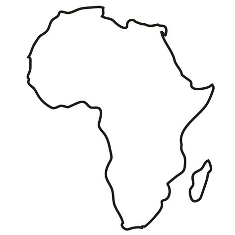 Africa Blank Maps | Mappr