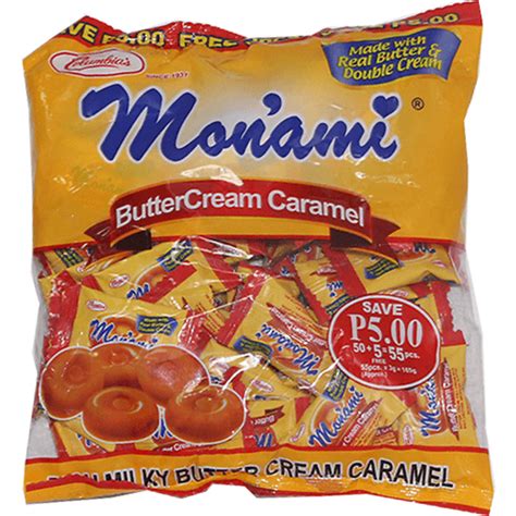 Mon'ami Butter Cream Caramel Candy | 50s | Candies | Walter Mart