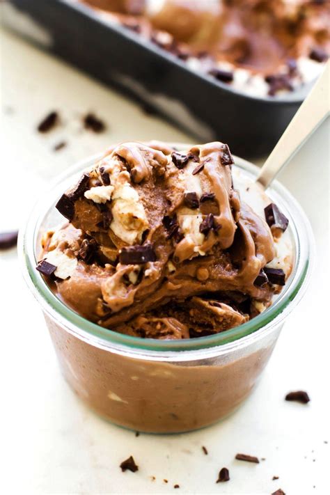 Vegan French Silk Ice Cream (no-churn!) | Recipe | Food, Food processor recipes, Chocolate shavings