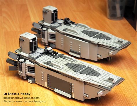 La Bricks & Hobby: Project Update: Second Star Wars First Order Transporter Built