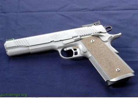 Gunlistings.org - Pistols Kimber Stainless Steel And Chambered In .45acp