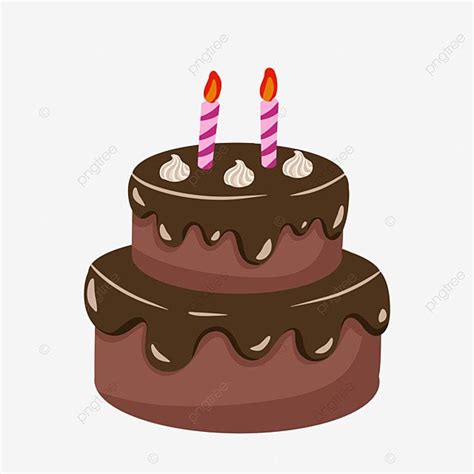 Kue Ulang Tahun PNG Picture, Kue Ulang Tahun Kartun, Kue Kartun, Birthday Cake, Cake PNG Image ...