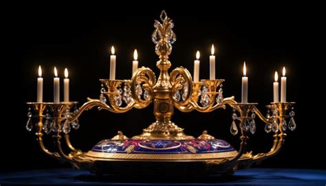 Premium AI Image | lights of Hanukkah candles