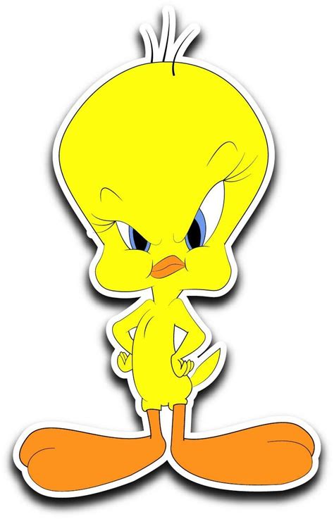 Tweety Bird Cartoon Sticker Decal laptop wall car phone Looney Tunes | eBay