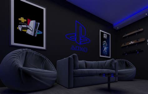 PlayStation Room on Behance