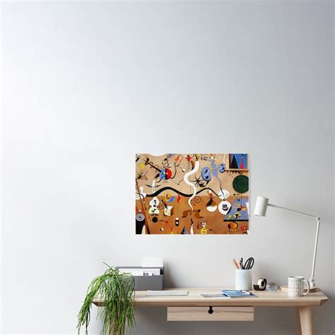 "The Harlequin's Carnival - Joan Miró" Poster by ArtMemory | Redbubble