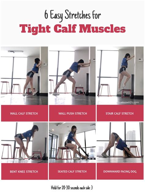 Tight calf stretch routine | Calf stretches, Stretch calf muscles, Calf exercises