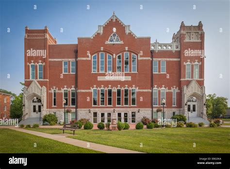 Iowa Wesleyan College Chapel. Mount Pleasant, Iowa Stock Photo - Alamy