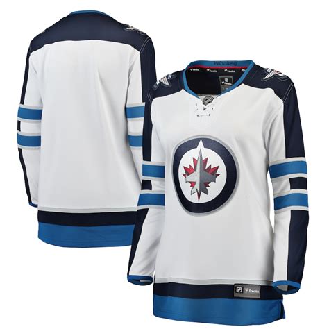 Winnipeg Jets Fanatics Branded Women's Away Breakaway Jersey – White