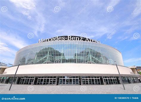 Mercedes Benz Arena Berlin Germany Editorial Image - Image of german ...