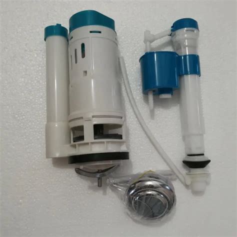 One Piece Type Toilet Water tank fittings full set Flush Valve with ...