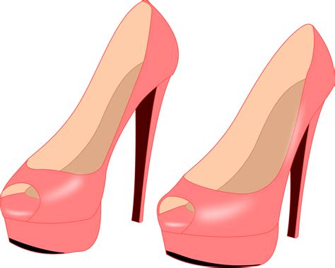 Transparent High Heel Shoe Clipart - Pantera Rosa Con Fondo Png Transparente - Full Size Clipart ...