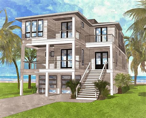 The Top House Plan Styles For Coastal Living - Modern House Design