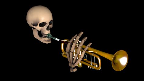 Skeleton with Trumpet by RobinOlsen2011 on DeviantArt