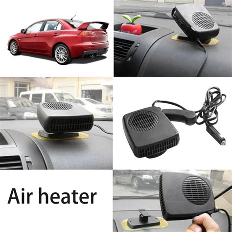 Portable Car Auto Air Heater Electric Heating Fan Demist & Defrost ...