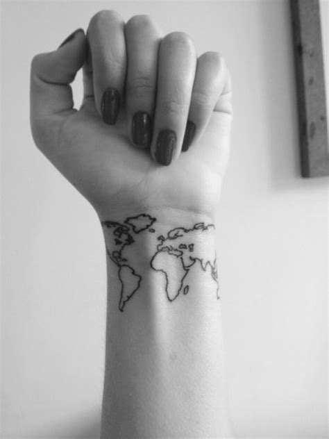 Map Tattoos - Askideas.com