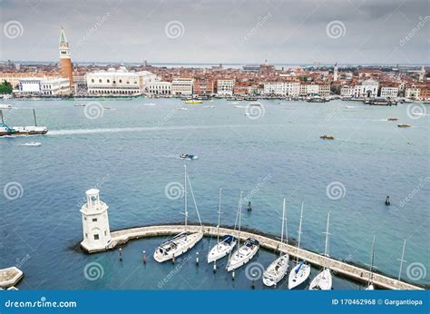 Aerial View of Piazza San Marco or St Mark Square Stock Photo - Image of cityscape, italian ...