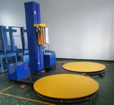 China Automatic Pet Pre-Stretch Film Pallet Shrink Wrap Machine - China Wrapping Systems with ...