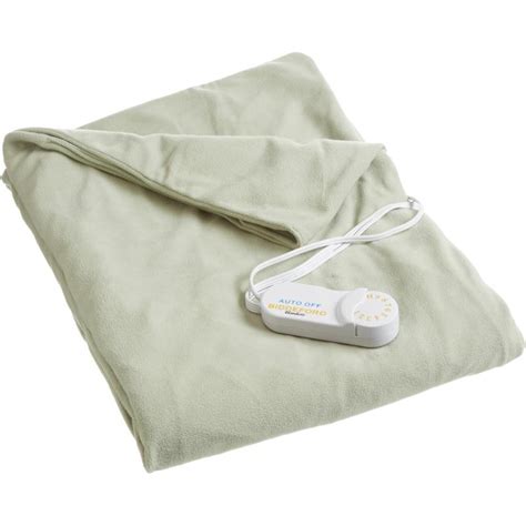 Biddeford Blankets Comfort Knit Heated Blanket with Therapeutic Heat Settings, Machine Washable ...