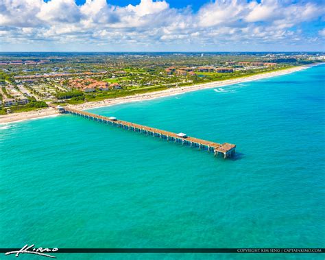 Juno Beach Florida Blue Water along the Beach | Royal Stock Photo