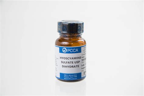 HYOSCYAMINE SULFATE USP DIHYDRATE - PCCA