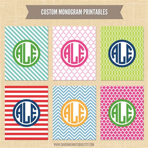 Preppy Monogram Wallpaper - WallpaperSafari