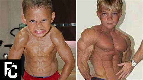 10 STRONGEST KIDS Who Can Lift More Than YOU | Fact Central - YouTube