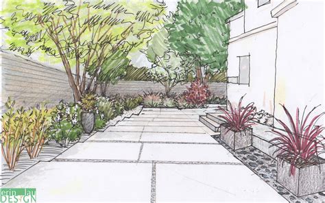 landscape design drawing | DrawnToGarden