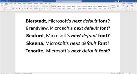 Fonts For Microsoft