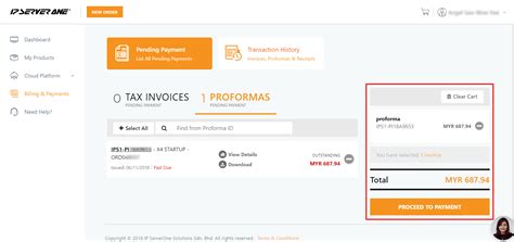 How to Pay for Pending Payment - IPSERVERONE