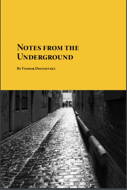 Download Notes from the Underground PDF Free & Read Online - All Books Hub