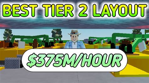 BEST TIER 2 LAYOUT FACTORY SIMULATOR! - Roblox Factory Simulator - YouTube